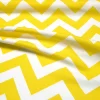 Yellow Zig Zag Chevron Fabric