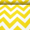 Yellow Zig Zag Chevron Fabric