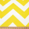 Yellow Zig Zag Chevron Fabric