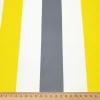 Yellow Grey Striped Fabric