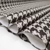Grey Brown Houndstooth Fabric