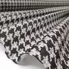 Grey Brown Houndstooth Fabric