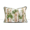 Bamboo Leaf Print Pillow Cover
