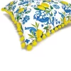 Baroque Lemons Print Pillow Cover