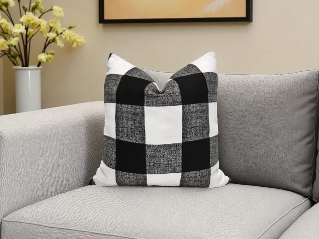 Big Buffalo Check Gingham Pillow Cover