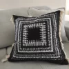 Black Tribal Aztec Pillow Cover