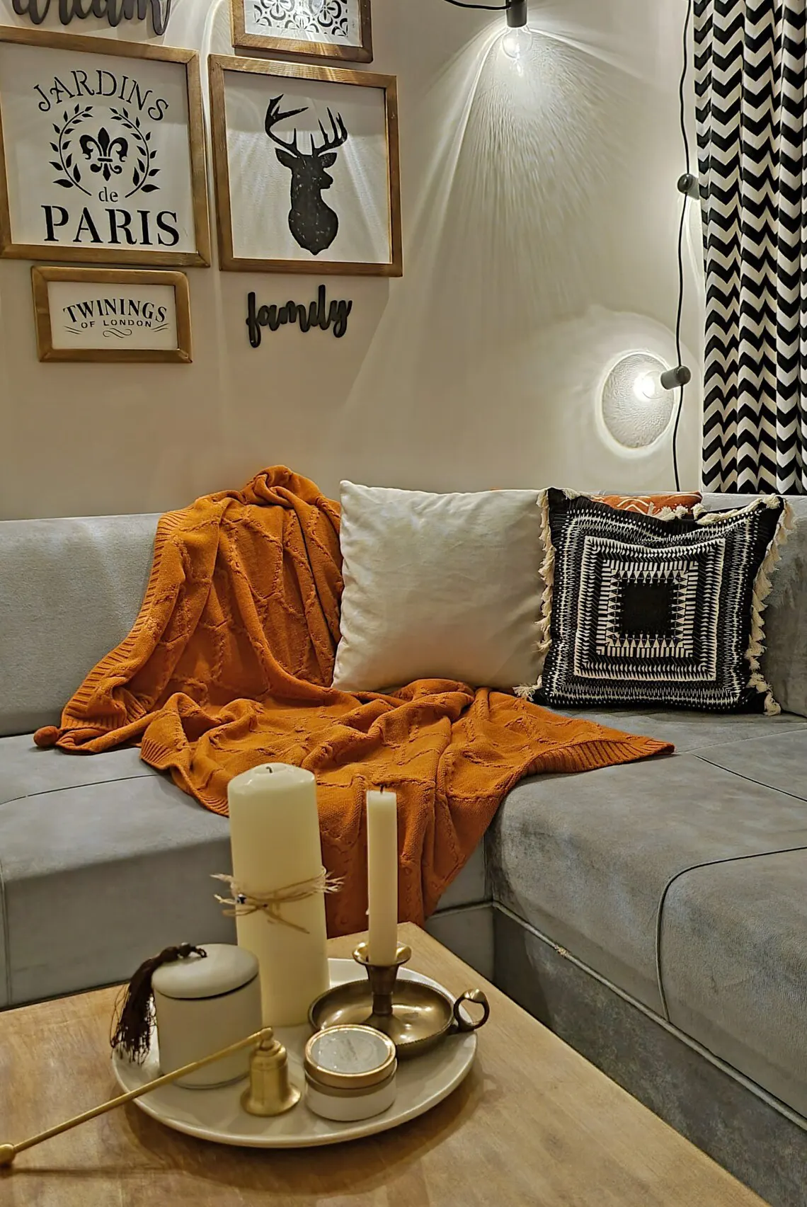 Black Tribal Aztec Pillow Cover