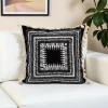 Black Tribal Aztec Pillow Cover