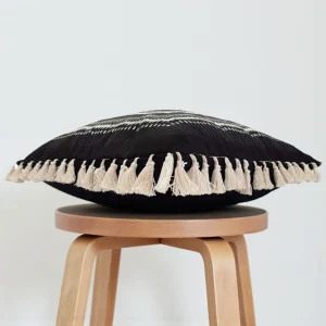 Black Tribal Aztec Pillow Cover