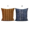 Bohemian Mudcloth Print Pillow Covers