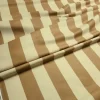 Caramel Beige Stripe Fabric