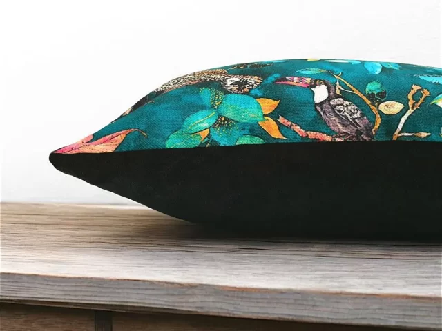 Cheetah and Leopard Pillow Cover