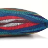 Colorful Geometric Waves Pillow Cover
