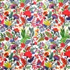 Colorful Vibrant Polish Floral Fabric