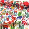 Colorful Vibrant Polish Floral Fabric