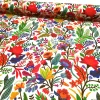 Colorful Vibrant Polish Floral Fabric