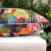 Colorful Watercolor Forest Pillow Cover