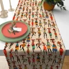 Dancing African Women Print Table Runner