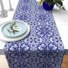 Italian Majolica Print Table Runner