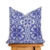 Italian Majolica Tile Azulejo Pillow Cover