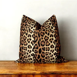 Leopard Print Pillow Cover