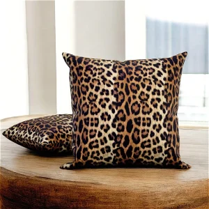 Leopard Print Pillow Cover