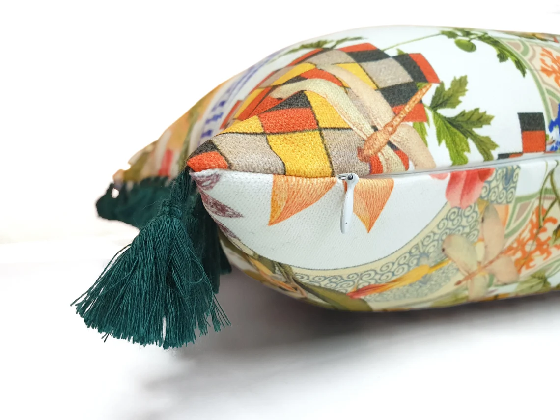 Marrakech Art Print Moroccan Tiles Pillow Cover