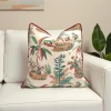 Martinique Island Toile Pillow Cover