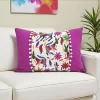 Mexican Otomi Pom-Pom Pillow Cover