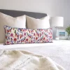 Mexican Otomi Print Lumbar Pillow Cover