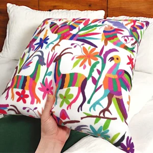 Mexican Otomi Print Pillow Cover