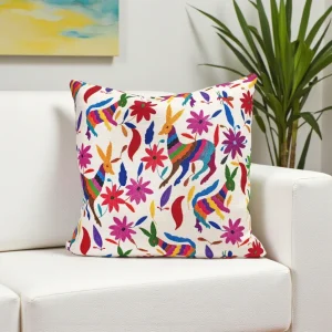 Mexican Otomi Print Pillow Cover