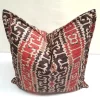 Native American Tribal Ruffled Pillow Cover