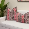 Native American Tribal Ruffled Pillow Cover