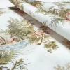 Olive Toile de Jouy Table Runner