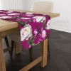 Peony Floral Table Runner