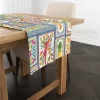 Persian Tiles and Birds Table Runner