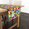 Pop Art Comic Book Table Runner