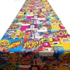 Pop Art Comic Book Table Runner