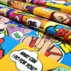 Pop Art Comic Book Table Runner