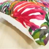 Rainbow Monstera Pillow Cover