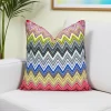 Retro Chevron Zigzag Pillow Cover