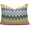 Retro Chevron Zigzag Pillow Cover