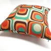 Retro Mid-Century Geometric Pillow Cover