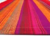 Retro Orange Unbalanced Stripe Table Runner