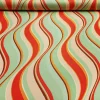 Retro Wavy Stripe Fabric