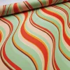 Retro Wavy Stripe Fabric