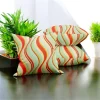 Retro Wavy Stripe Pillow Cover