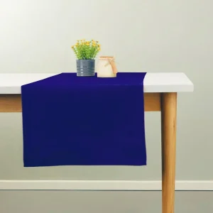 Runner da tavola morbido blu reale