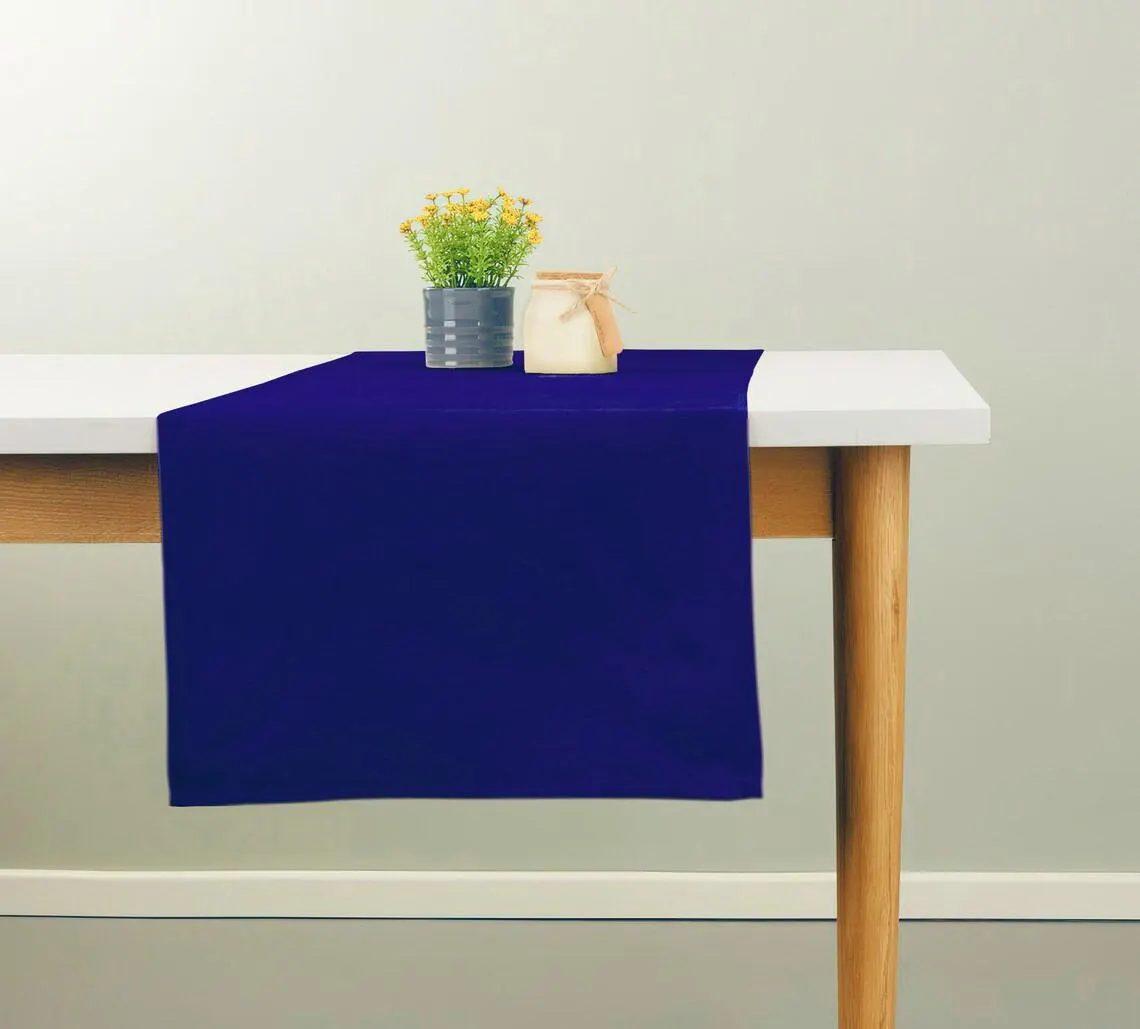 Royal Blue Soft Table Runner